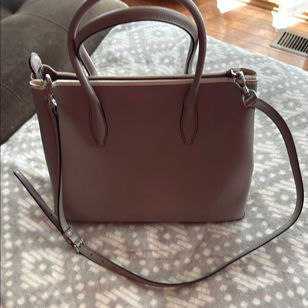 Kate Spade Elegant Gray Satchel - Picture 5 of 5